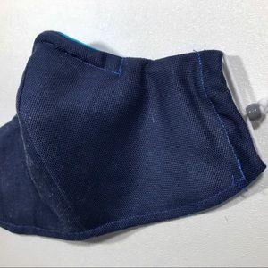 Homemade Dark Blue face mask